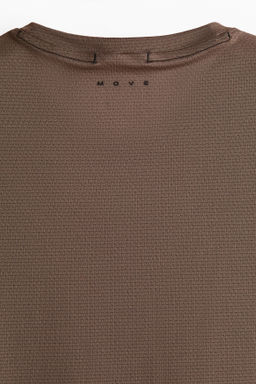 Camiseta de deporte con DryMove Muscle Fit - H&m фото 11