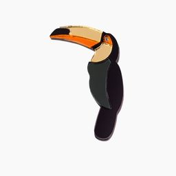 Брошь Тукан