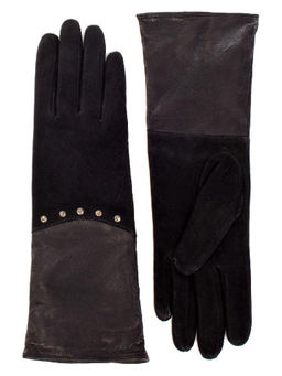 Перчатки женские ш+каш. IS01334 black - Eleganzza фото 2