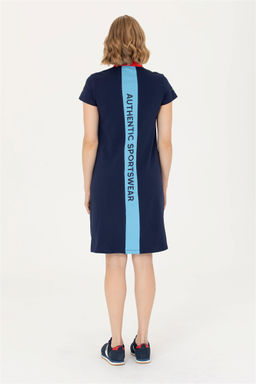 Женское темно-синее вязаное платье - U.s. polo assn фото 12