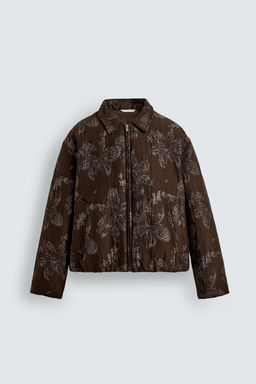 FLORAL JACQUARD JACKET - Zara фото 7