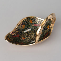 БЛЮДО СЕРВИРОВОЧНОЕ ЛЕБЕДЬ ДИАМЕТР=13СМ - Lefard фото 3