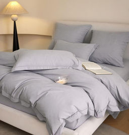 КПБ Mency Winni Бархатный Сатин на резинке по кругу MENBSR05 Евро