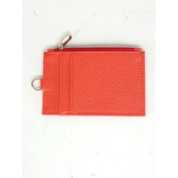 Визитница-кардхолдер Croco-В-216 н/к, 1отд, 3карм, оранжевый флотер (36) 255244  фото 2