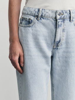 Джинсы straight с подворотами / Zarina  фото 5