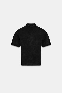 SOFT KNIT SHORT SLEEVE SWEATER - Zara фото 6