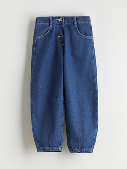 Barrel Fit K?z ?ocuk Jean Pantolon