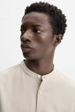 COTTON - LINEN SHIRT - Zara фото 28