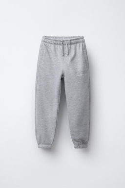EMBROIDERED TEXT JOGGERS