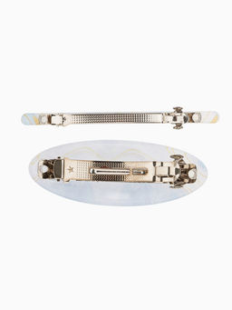 Цена за 2 шт. Заколки - автомат для волос «Тайна», набор 2 шт., 9 см и 9.5 см, МИКС