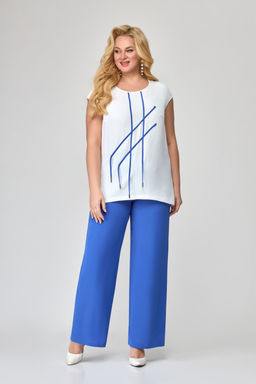 Костюм Svetlana Style 1770 василек+белый