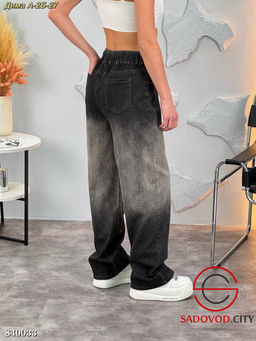 Джинсы с высокой посадкой