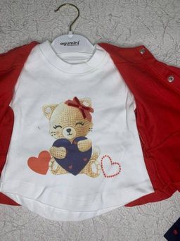 90176 Костюм 3-х предметный.  ТУРЦИЯ