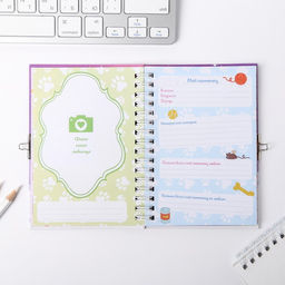 Анкета на замочке, в твердой обложке А6, 40 листов Для самых волшебных