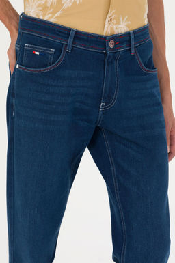 Erkek Mavi Jean Pantolon