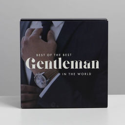 Коробка складная Джентельмен, 14 14 8 см - Дарите счастье фото 3