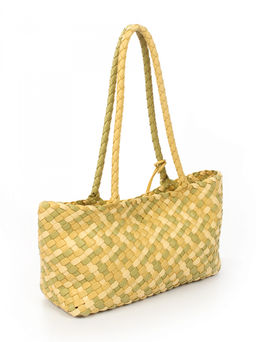 LACCOMA сумка СУ1056-мультицвет желтый эко кожа хлопок  фото 2