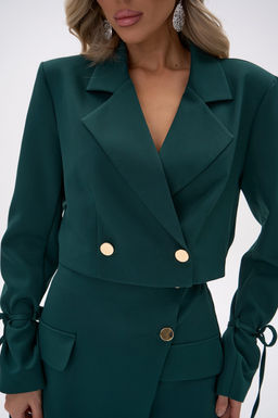 Пиджак Бонни (изумрудный) - Эльза фото 19