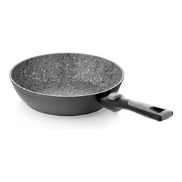 Сковорода глубокая со съёмной ручкой Walmer Bastion, 26 см, цвет серый