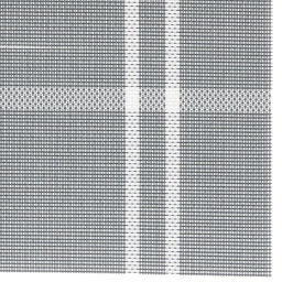 Цена за 3 шт. Салфетка на стол 30*45см плетеная, Клетка серая