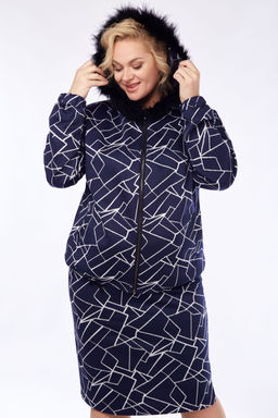 Костюм Belinga 2285 синий мрамор фото 4