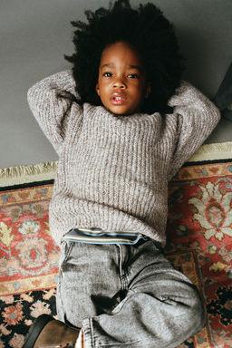BLENDED KNIT SWEATER - Zara фото 2
