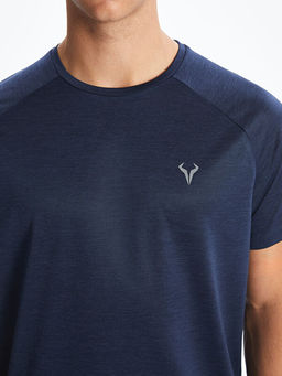 Bisiklet Yaka Erkek Spor Ti??rt