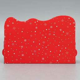 Цена за 5 шт. Коробка для макарун «С Новым годом!», 18×5.5×5.5 см