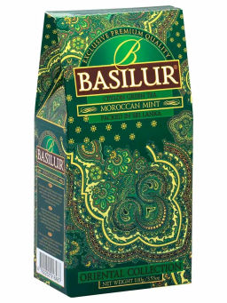 Восточная коллекция/ Марокканская мята / (70427) КАРТОН зел. вес 100 г (BASILUR)