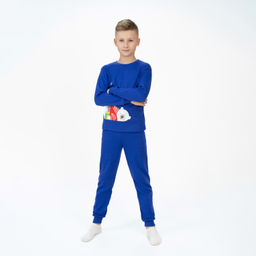 Пижама детская василек медведь ПЖ-1818 (158, 84)