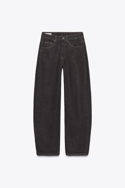TRF CURVE HIGH-WAIST JEANS - Zara фото 9