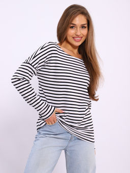 *Джемпер тельняшка женский Ф-3-039 - Новое кимоно фото 5