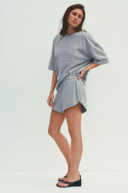 METALLIC THREAD PLUSH SWEATSHIRT - Zara фото 3