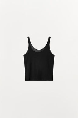 STRAPPY COTTON TOP - Zara фото 13