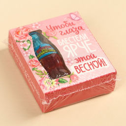 Мармеладная бутылочка колы Чтобы глаза блестели ярче с кислой начинкой, 9 г. - Simaland фото 4