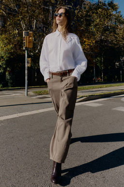 CARGO BALLOON TROUSERS