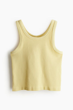 Top de deporte cropped seamless en DryMove - H&m фото 6