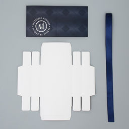 Цена за 2 шт. Коробка подарочная складная, упаковка, «Настоящий мужчина», 10 х 10 х 10 см