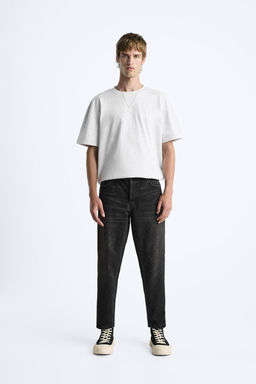 SLIM FIT CROPPED JEANS - Zara фото 28