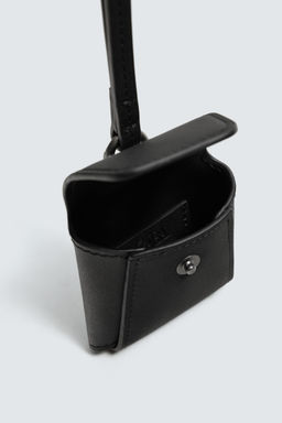 LEATHER EARPHONE HOLDER WITH PENDANT - Zara фото 12