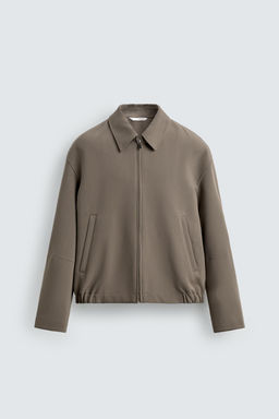 CAZADORA RELAXED FIT CONFORT / Gris - Zara фото 8