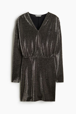 Vestido en punto brillante - H&m фото 6