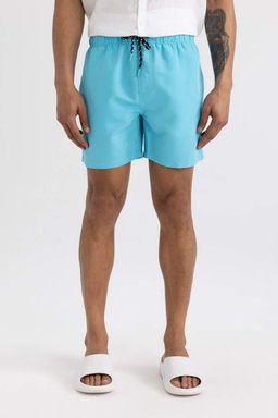 Короткие шорты для плавания на сетчатой подкладке - Defacto фото 3