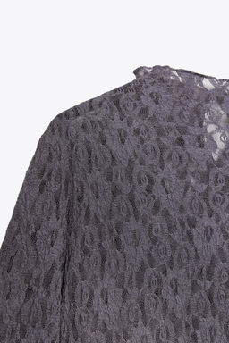 SOFT-TOUCH LACE DRESS - Zara фото 9