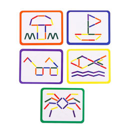 Игровой набор с палочками Собери фигурку, по методике Монтессори - Iq-zabiaka фото 9