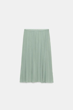 ZW COLLECTION MIDI SKIRT - Zara фото 8