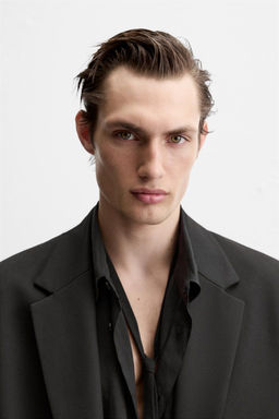 CROPPED FIT VISCOSE BLAZER - Zara фото 6