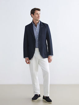 Standart Kal?p Erkek Blazer Ceket