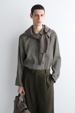 CAMISA DE LINO RELAXED FIT - H&m фото 2