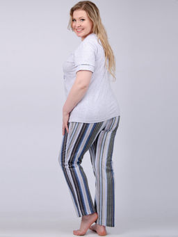 Пижама "Каори" полоса, трикотаж
